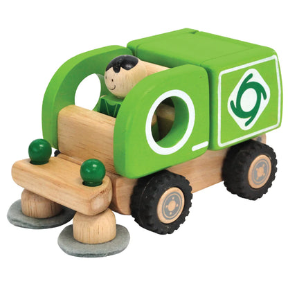 Wooden Street Cleaner