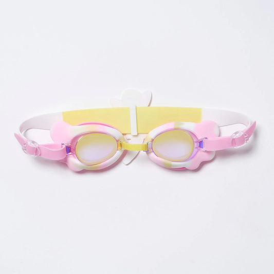 Blue Color Mini Swim Goggles For Kids Mima The Fairy Pink Lilac