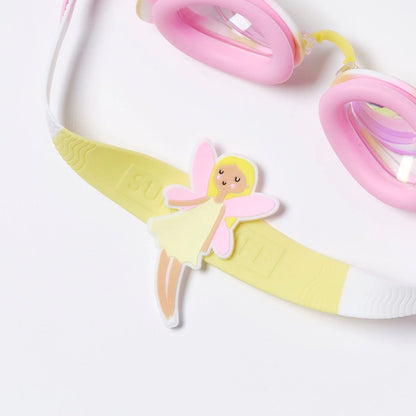 Blue Color Mini Swim Goggles For Kids Mima The Fairy Pink Lilac
