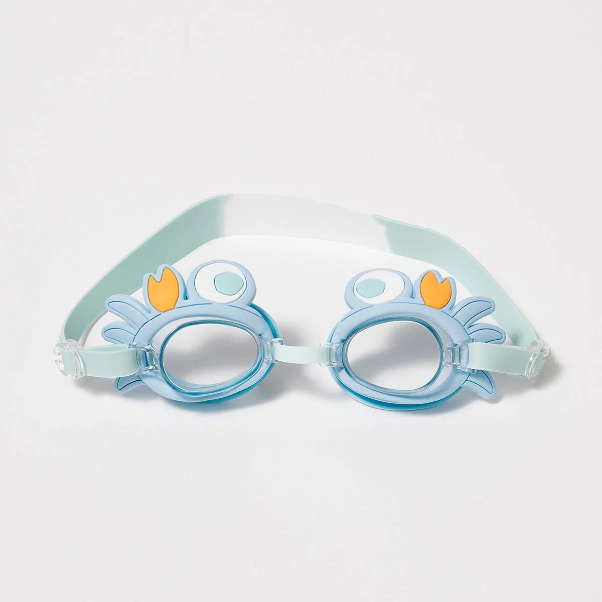 Blue Color Mini Swim Goggles For Kids Sonny The Sea Creature