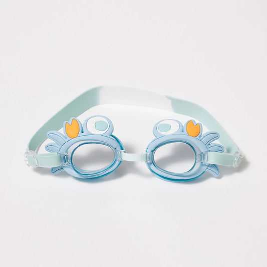 Blue Color Mini Swim Goggles For Kids Sonny The Sea Creature