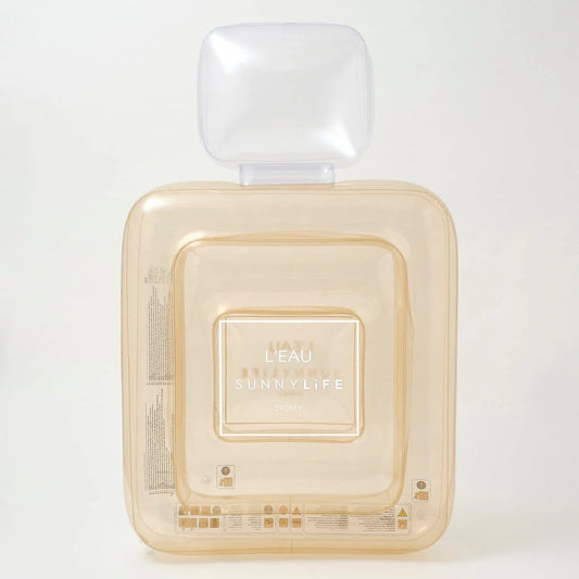 Champagne Color Inflatable Luxe Lie-On Float Parfum
