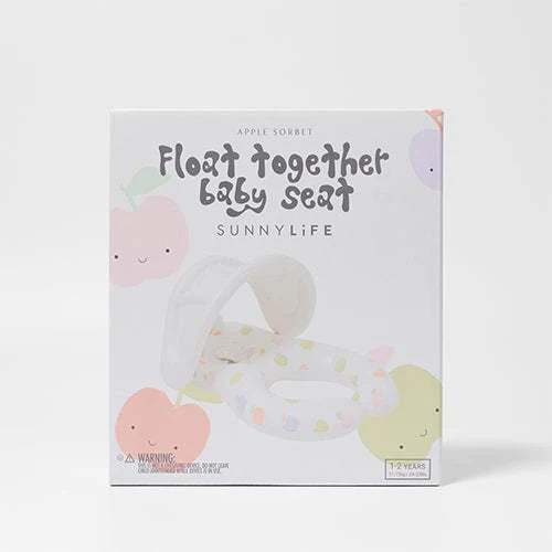 Float Together Baby Seat Apple Sorbet Multi