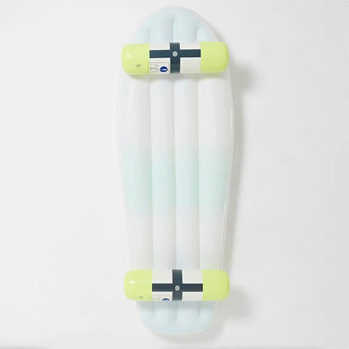 Kids Skateboard Float The Sea Kids Blue-Lime