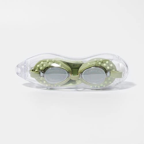 Kids Swim Goggles Cookie the Croc Khaki