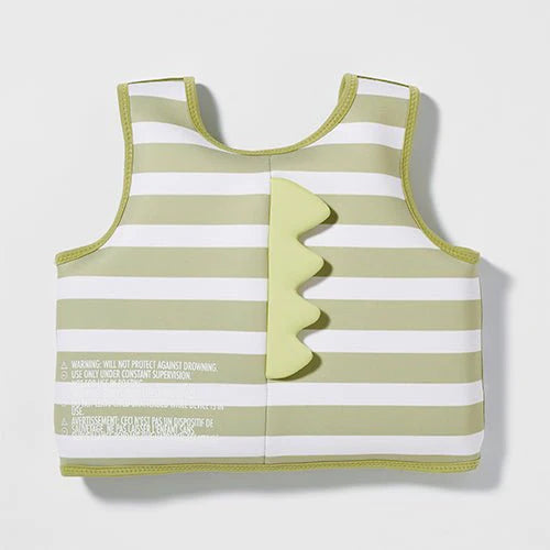 Kids Swim Vest 1-2 Into the Wild Khaki