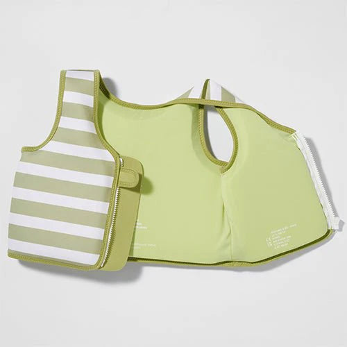 Kids Swim Vest 1-2 Into the Wild Khaki