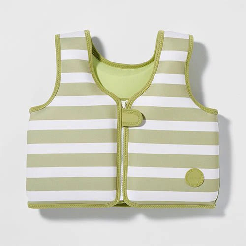 Kids Swim Vest 1-2 Into the Wild Khaki