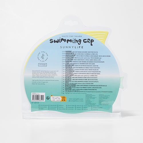 Kids Swimming Cap Salty the Shark Multi