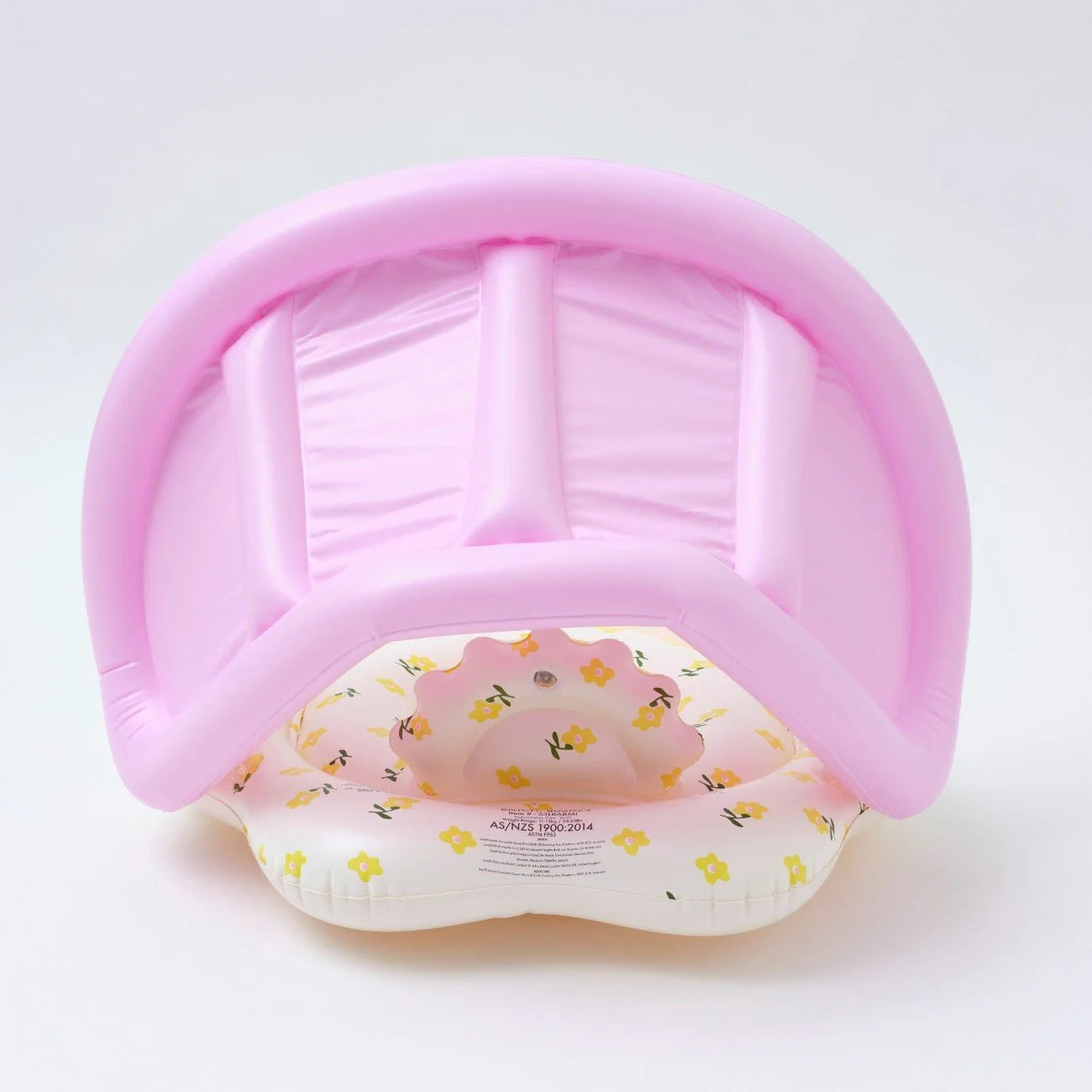 lilac color inflatable Baby Float with canopy Mima the Fairy Lemon