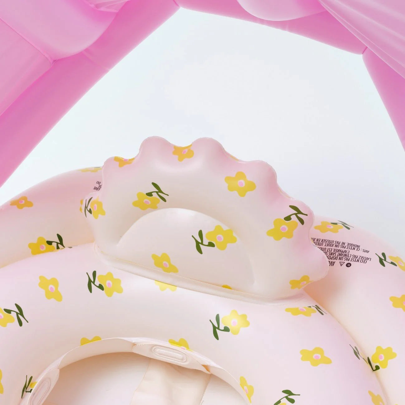 lilac color inflatable Baby Float with canopy Mima the Fairy Lemon