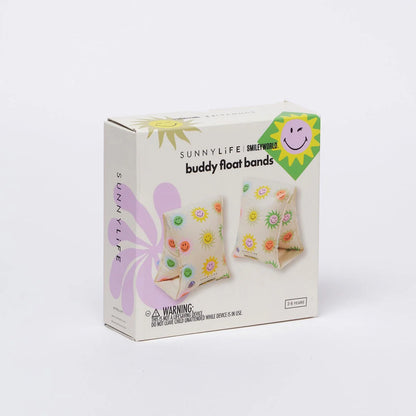 Multicolor Inflatable Buddy Float Bands SMILEY World Sol Sea
