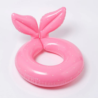 pink color inflatable Kiddy Pool Ring Ocean Treasure Rose