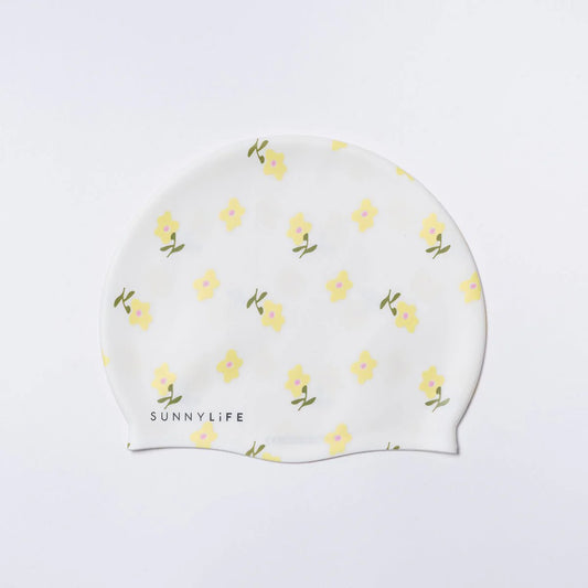 Yellow Color Shaped Swimming Cap Mima The Fairy Lemon