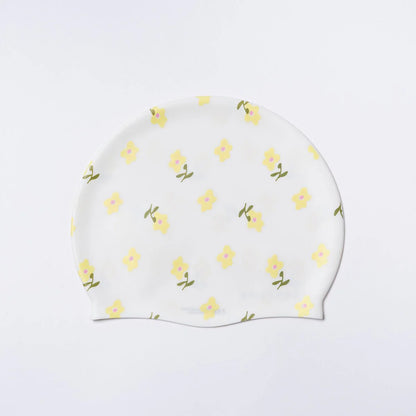 Yellow Color Shaped Swimming Cap Mima The Fairy Lemon
