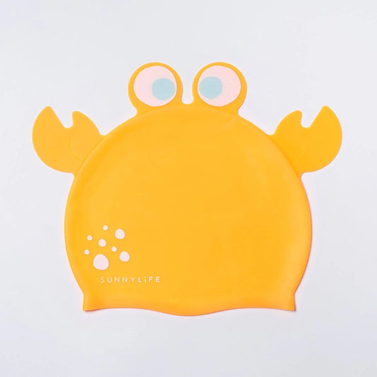 Yellow Color Shaped Swimming Cap Sonny The Sea Creature