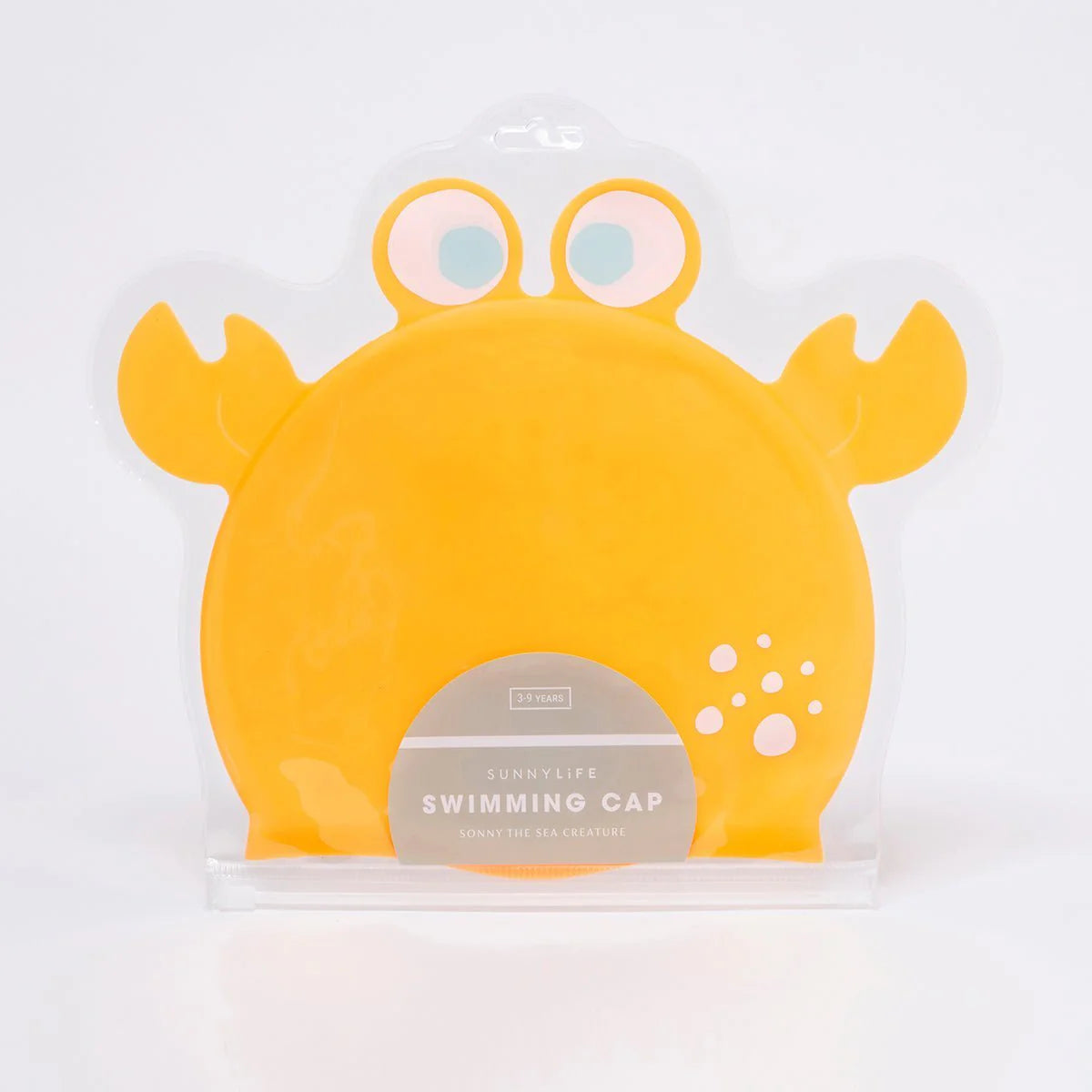 Yellow Color Shaped Swimming Cap Sonny The Sea Creature