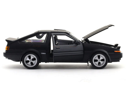 1:24 Toyota Sprinter Trueno AE86 Matte Black