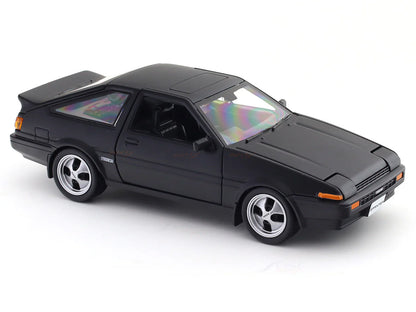 1:24 Toyota Sprinter Trueno AE86 Matte Black