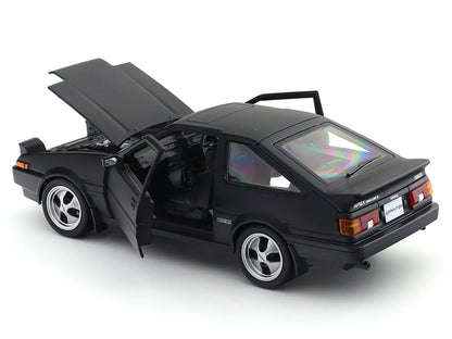 1:24 Toyota Sprinter Trueno AE86 Matte Black