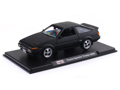 1:24 Toyota Sprinter Trueno AE86 Matte Black