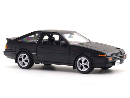 1:24 Toyota Sprinter Trueno AE86 Matte Black