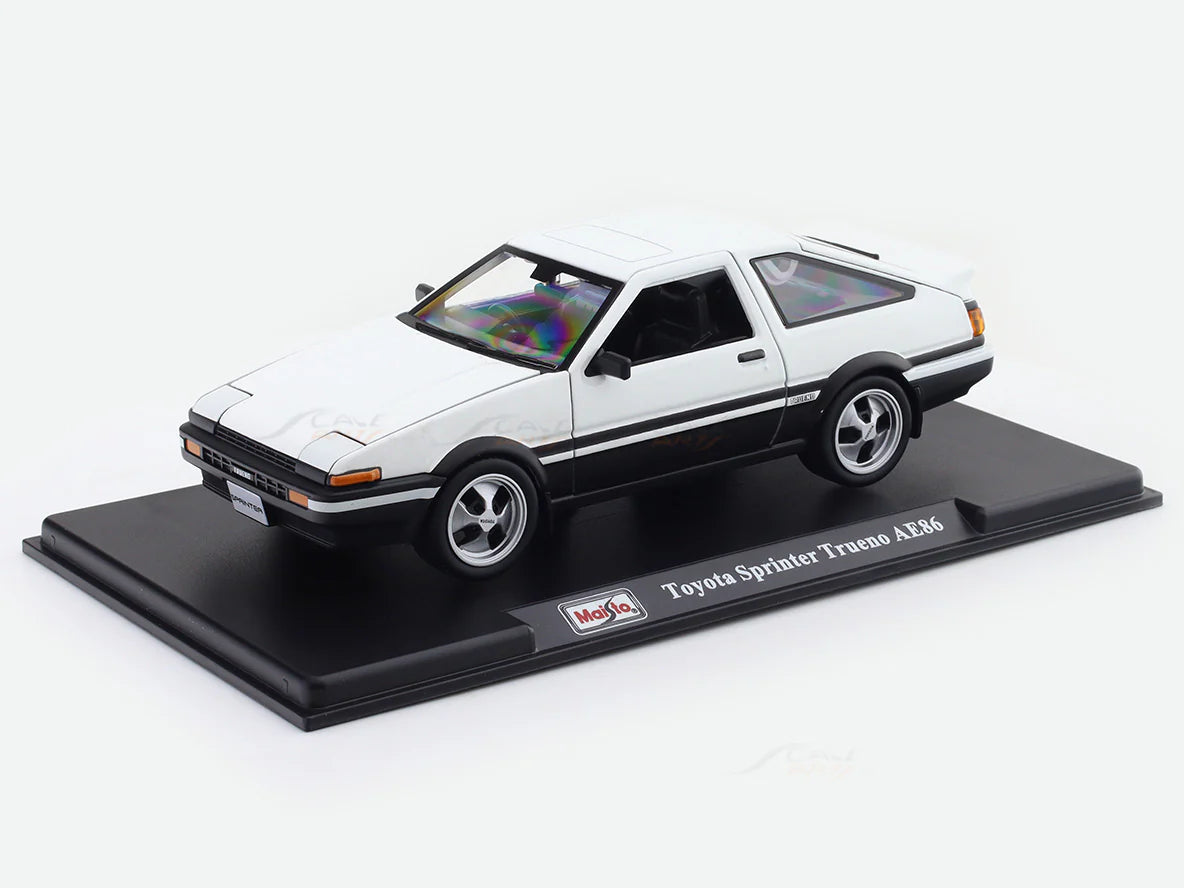 1:24 Toyota Sprinter Trueno AE86 White
