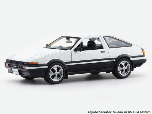 1:24 Toyota Sprinter Trueno AE86 White