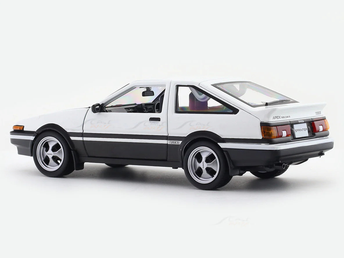 1:24 Toyota Sprinter Trueno AE86 White