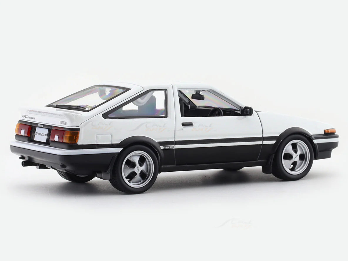 1:24 Toyota Sprinter Trueno AE86 White
