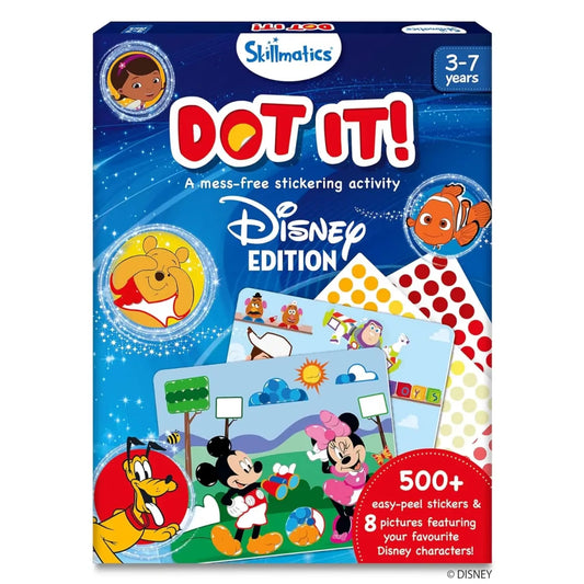 Skillmatics Paper Art Activity- Dot It Disney Edition, 3Y+(PACK OF 5)