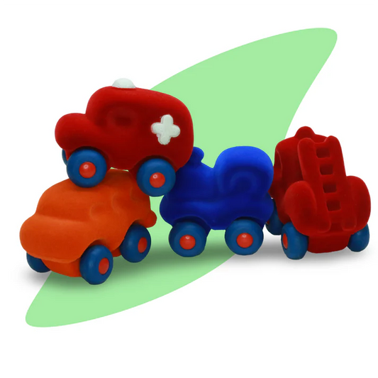 Colourful Micro Vehicles Set of 4 (A)