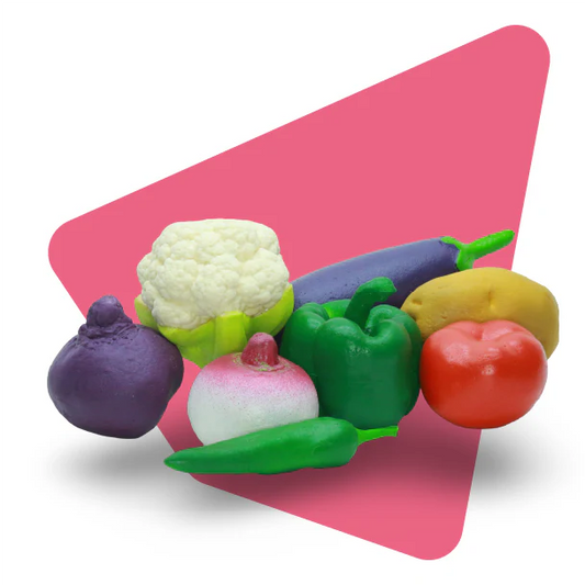 Realistic Vegetables Set of 8 Set B