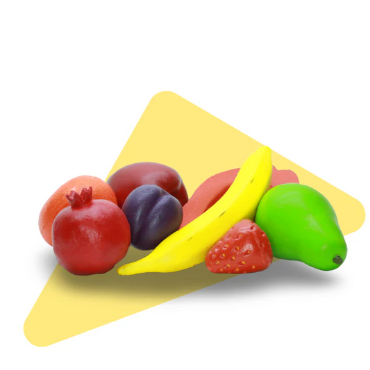 Realistic Fruits Set of 8 Set A