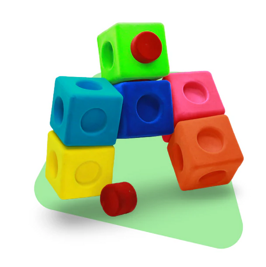 Rubbablox Building Blocks (set of 6)