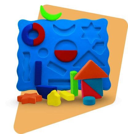 3D Shape Sorter Geometric