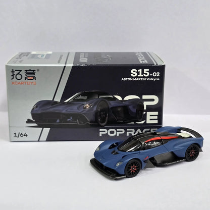 POP RACE S15-02 ASTON MARTIN Valkyrie 1:64 SCALE DIECAST MODEL