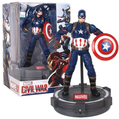 Zd toys civil war captain america