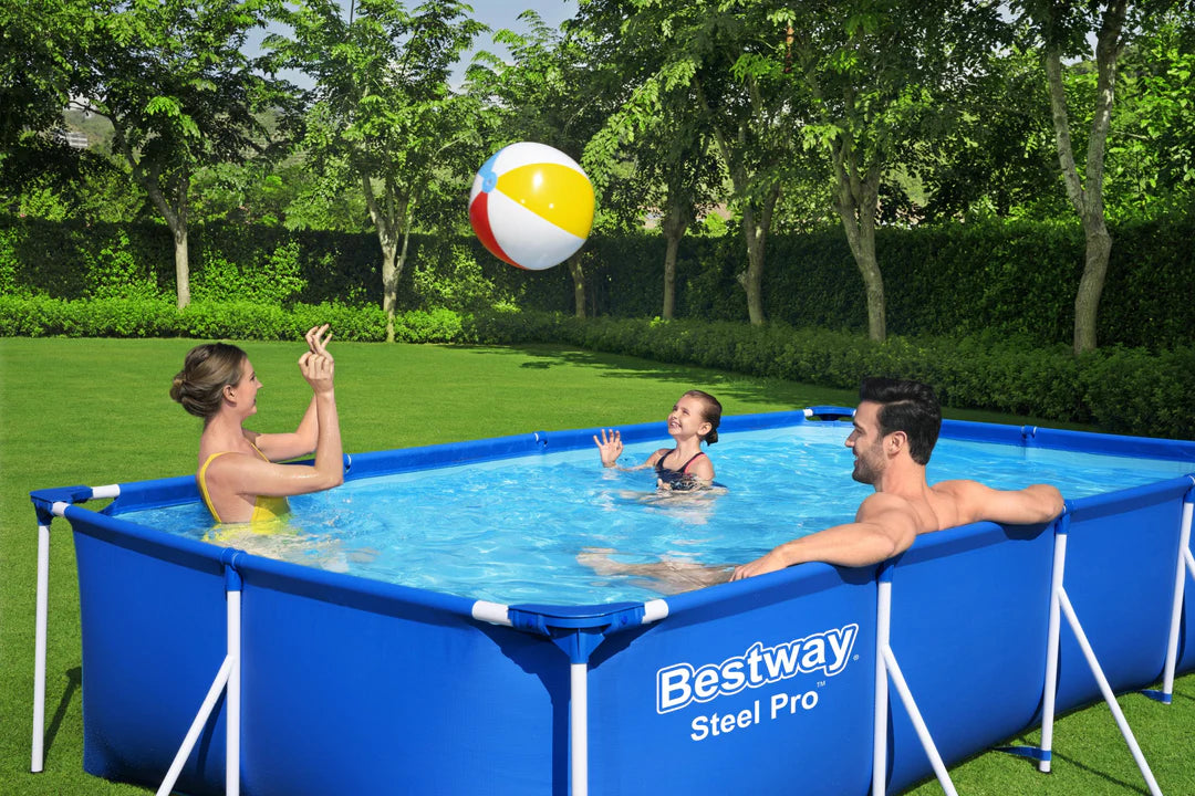 BESTWAY  PORTABLE SWIMMING POOL FOR ADULTS 13.12 FT X 6.92 FT X 2.62 FT / 4.00M X 2.11M X 81CM