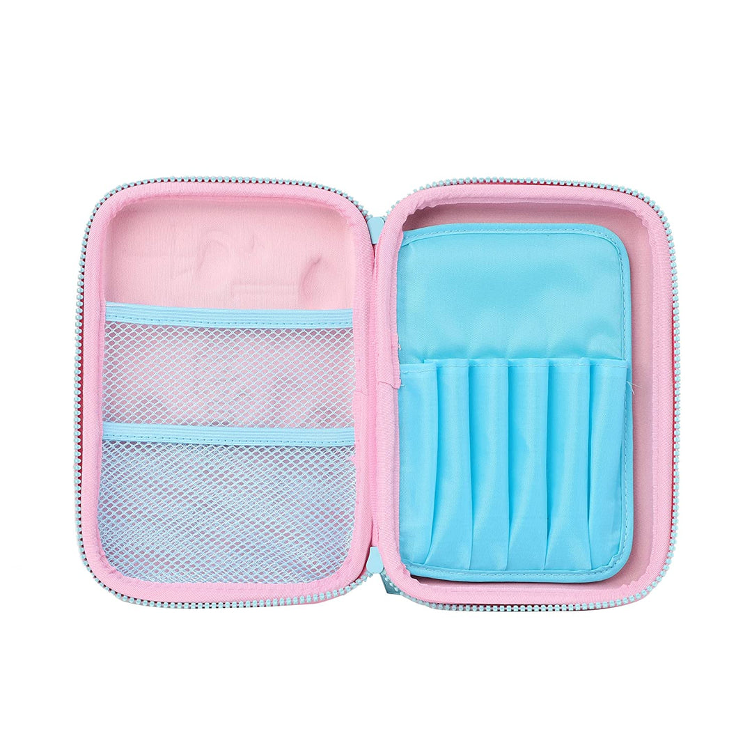 Smiggle (Flamingo Hardtop Pencil case/Pouch for Kids)