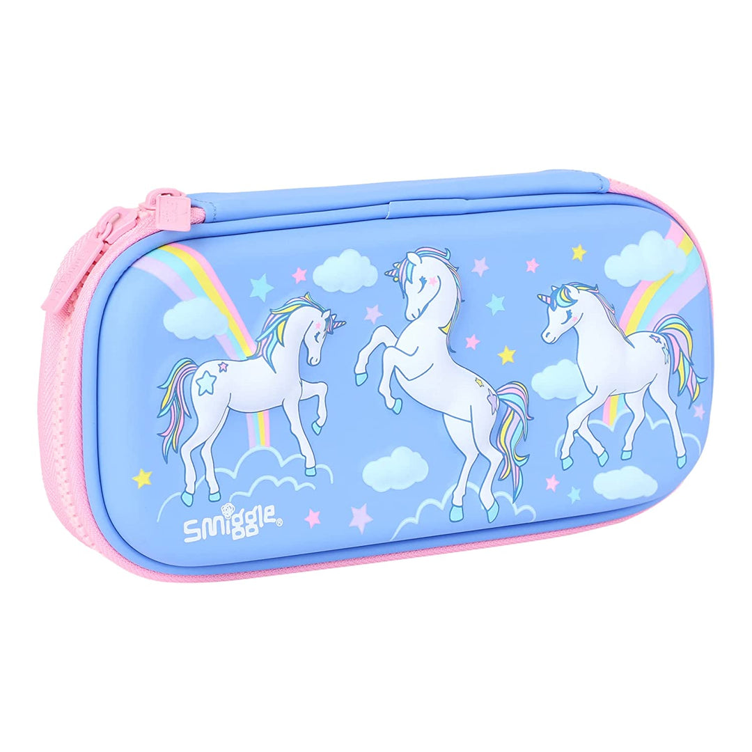 Smiggle Small Hardtop Pencil Case unicorn