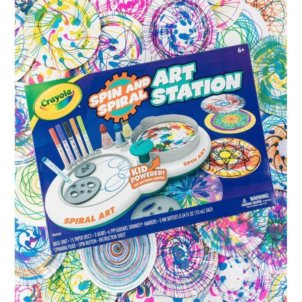 Crayola Spin & Spiral Art Station