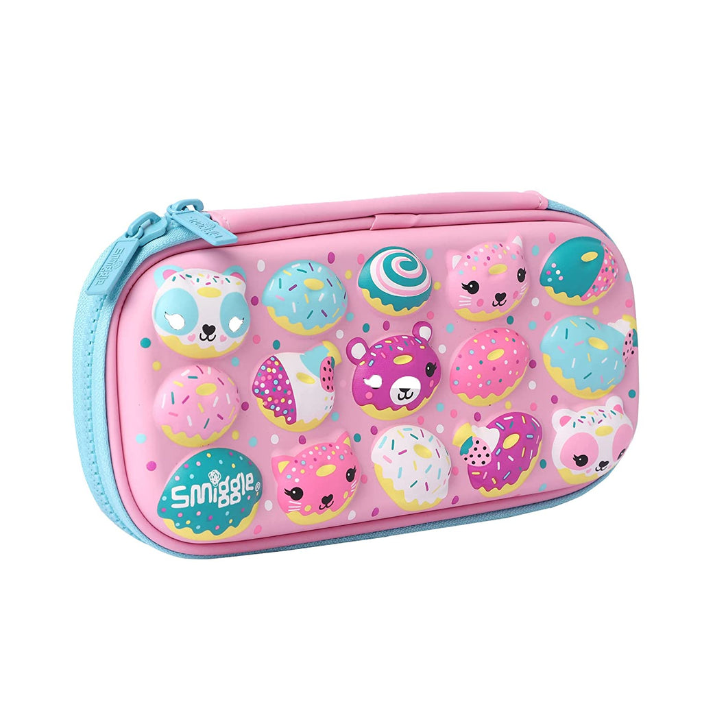 Smiggle Movin Pencil Case Stand Pink 3Y