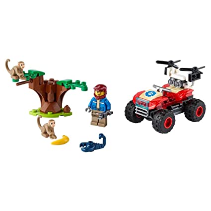 LEGO City Wildlife Rescue ATV 60300 Building Kit (74 Pieces)