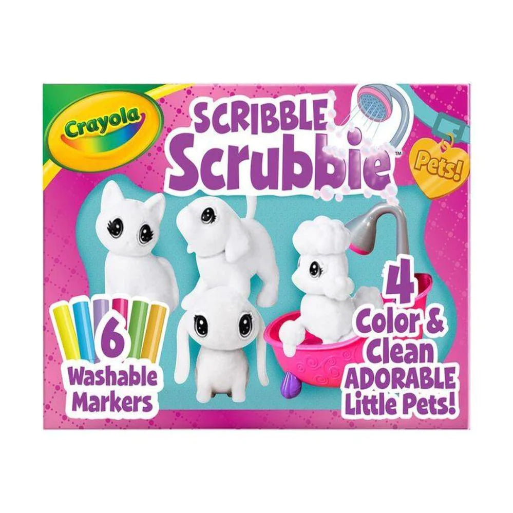 Crayola Scribble Scrubbie Pets Scrub Tub Playset