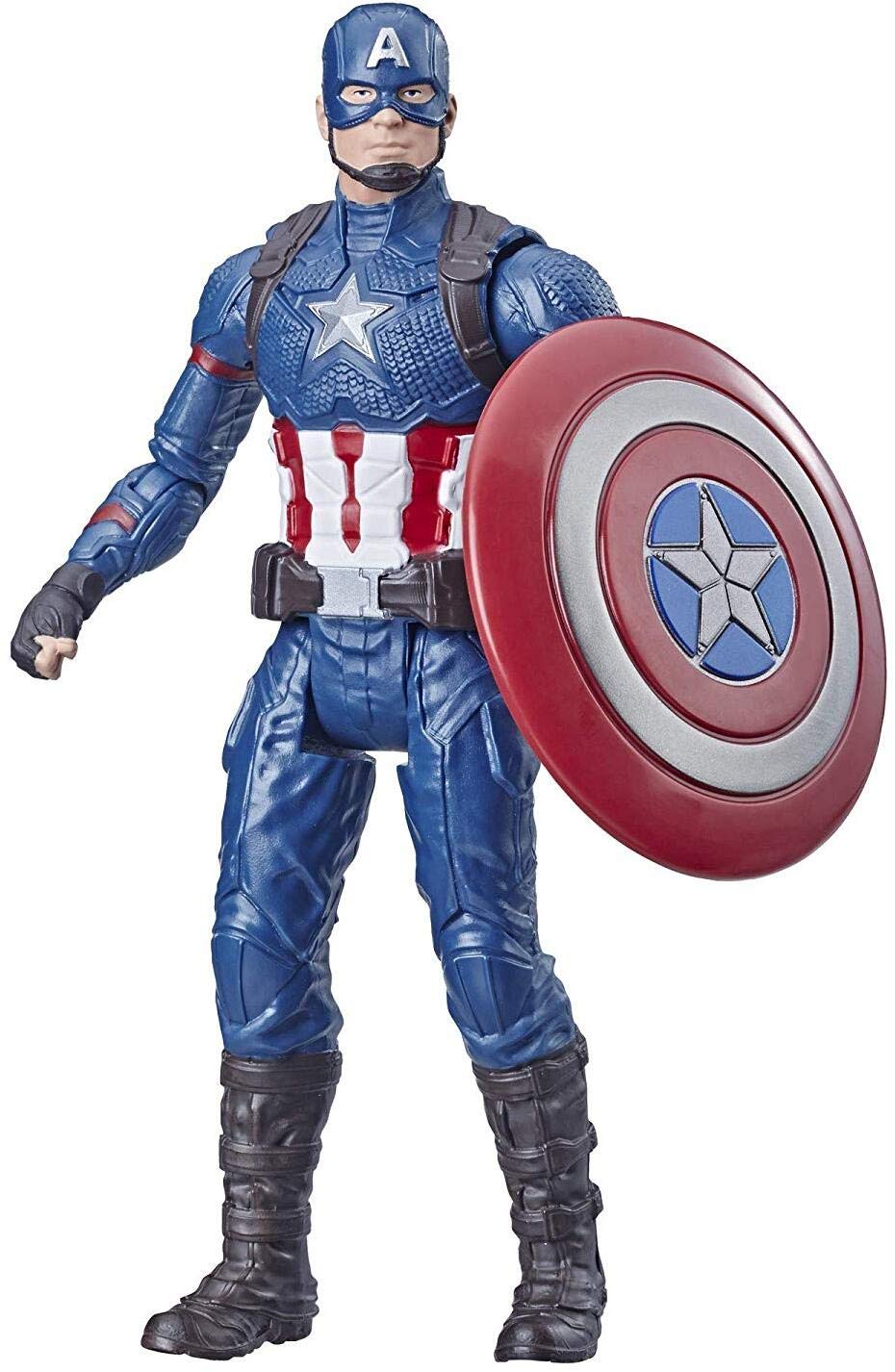 Marvel Avengers End Game Captain America 6-Inch-Scale Marvel Super Hero Action Figure Toy