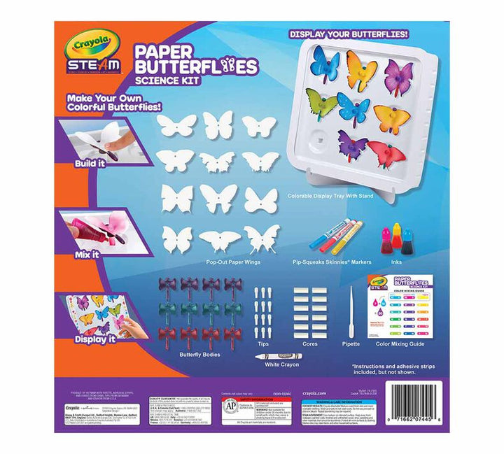 CRAYOLA STEAM Paper Butterfly Science Kit