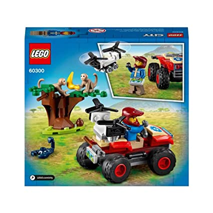 LEGO City Wildlife Rescue ATV 60300 Building Kit (74 Pieces)