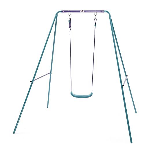 Plum 2 In 1 Metal Swing Set