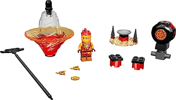 LEGO NINJAGO Kai’s Spinjitzu Ninja Training 70688 Spinning Toy Building Kit with NINJAGO Kai; Gift for Kids Aged 6+ (32 Pieces)